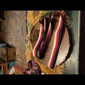 Stylish Multi-Stripe Adjustable Bag/Guitar Strap